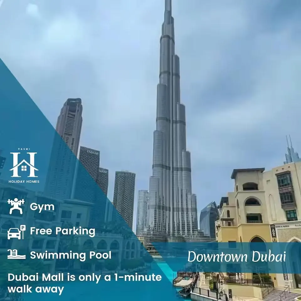 Luxury Downtown Dubai Stay Next To Mall Of Dubai